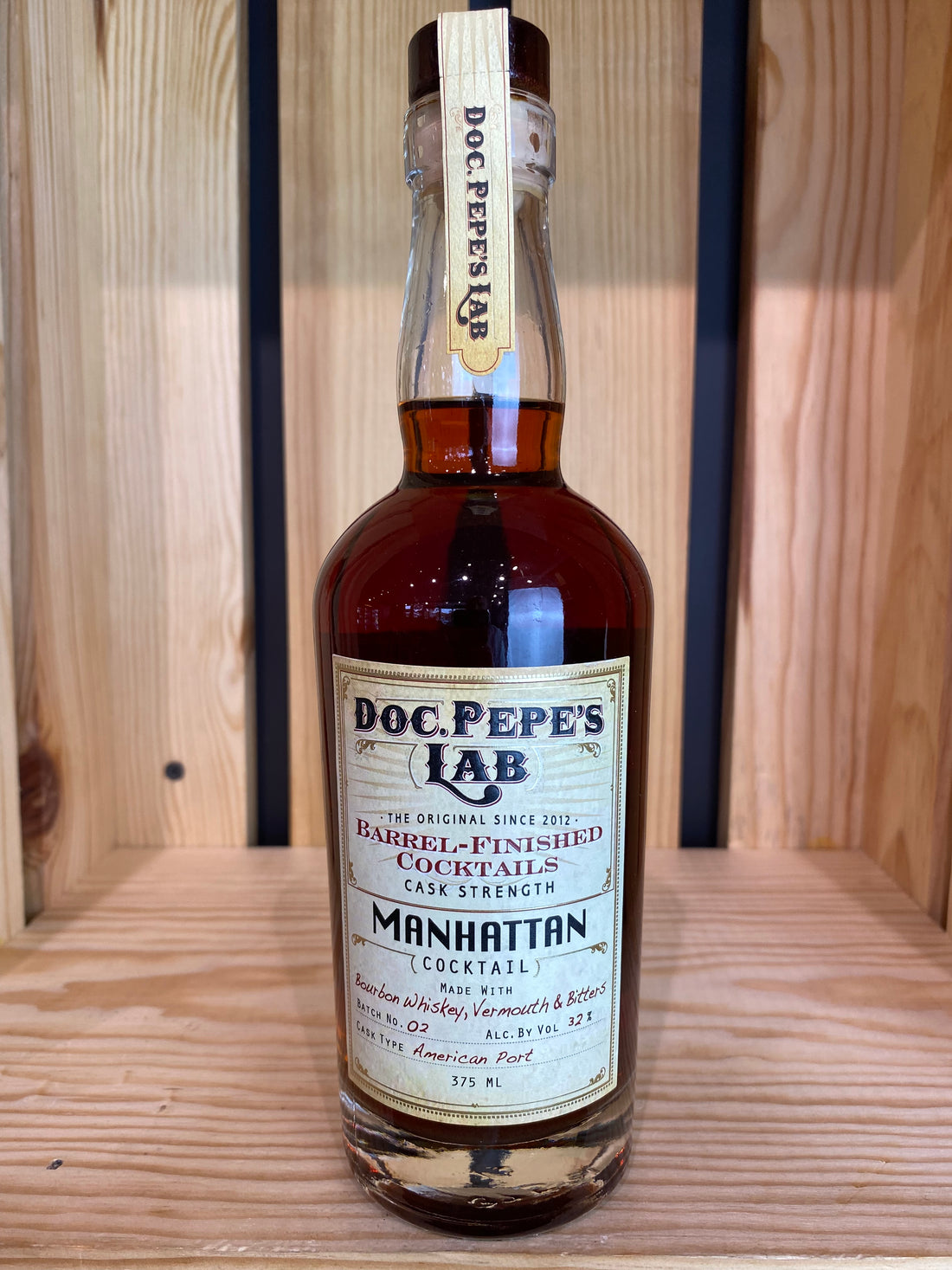 Doc Pepe’s Lab Manhattan/375ml