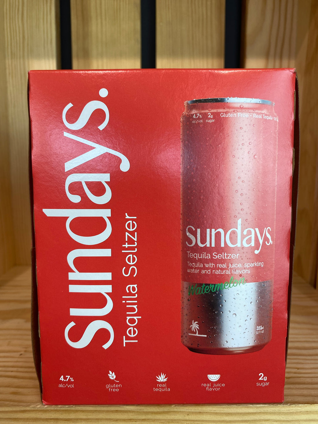 Sundays Tequila Seltzer/4pk