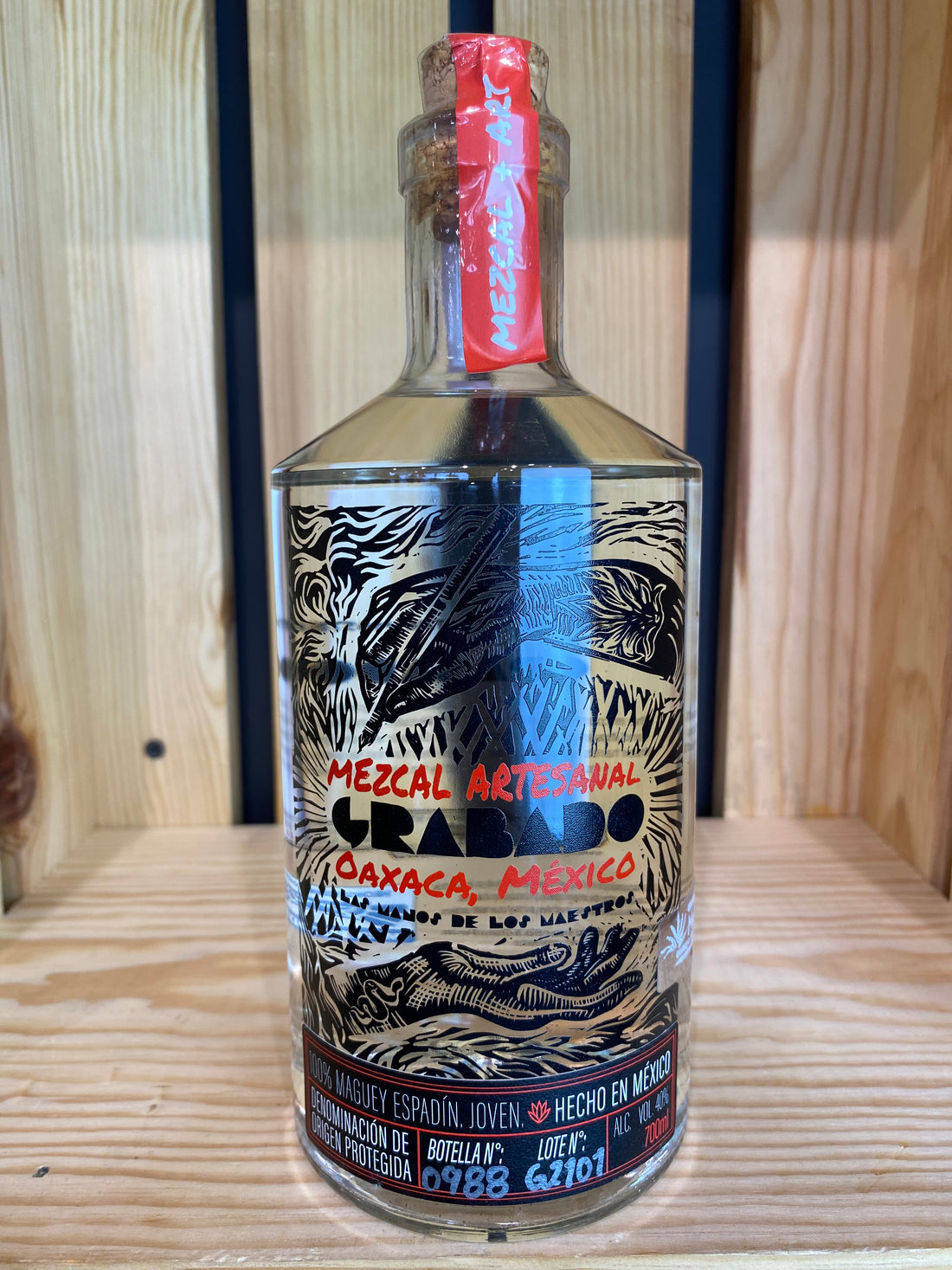 Grabado Mezcal
