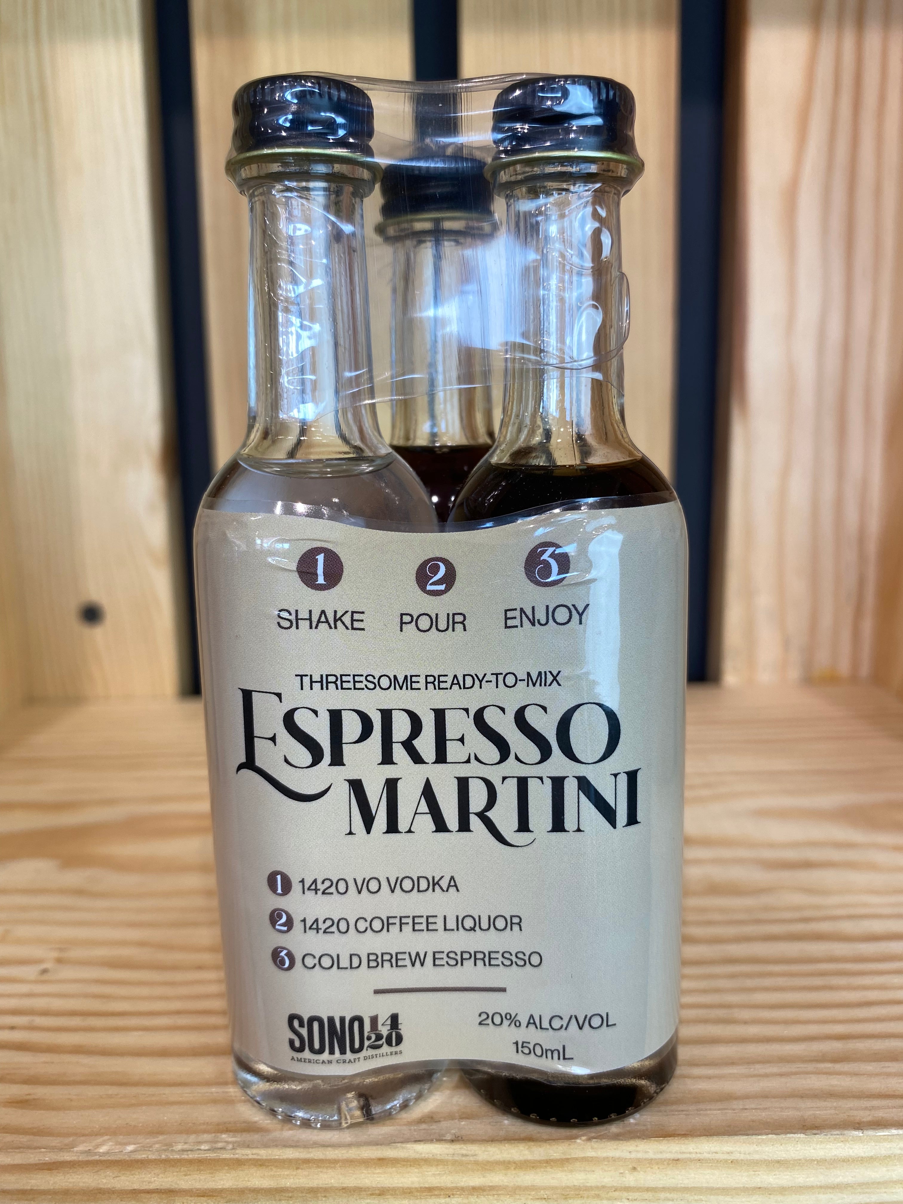 Threesome: Ready-to-Mix Cocktails - Espresso Martini