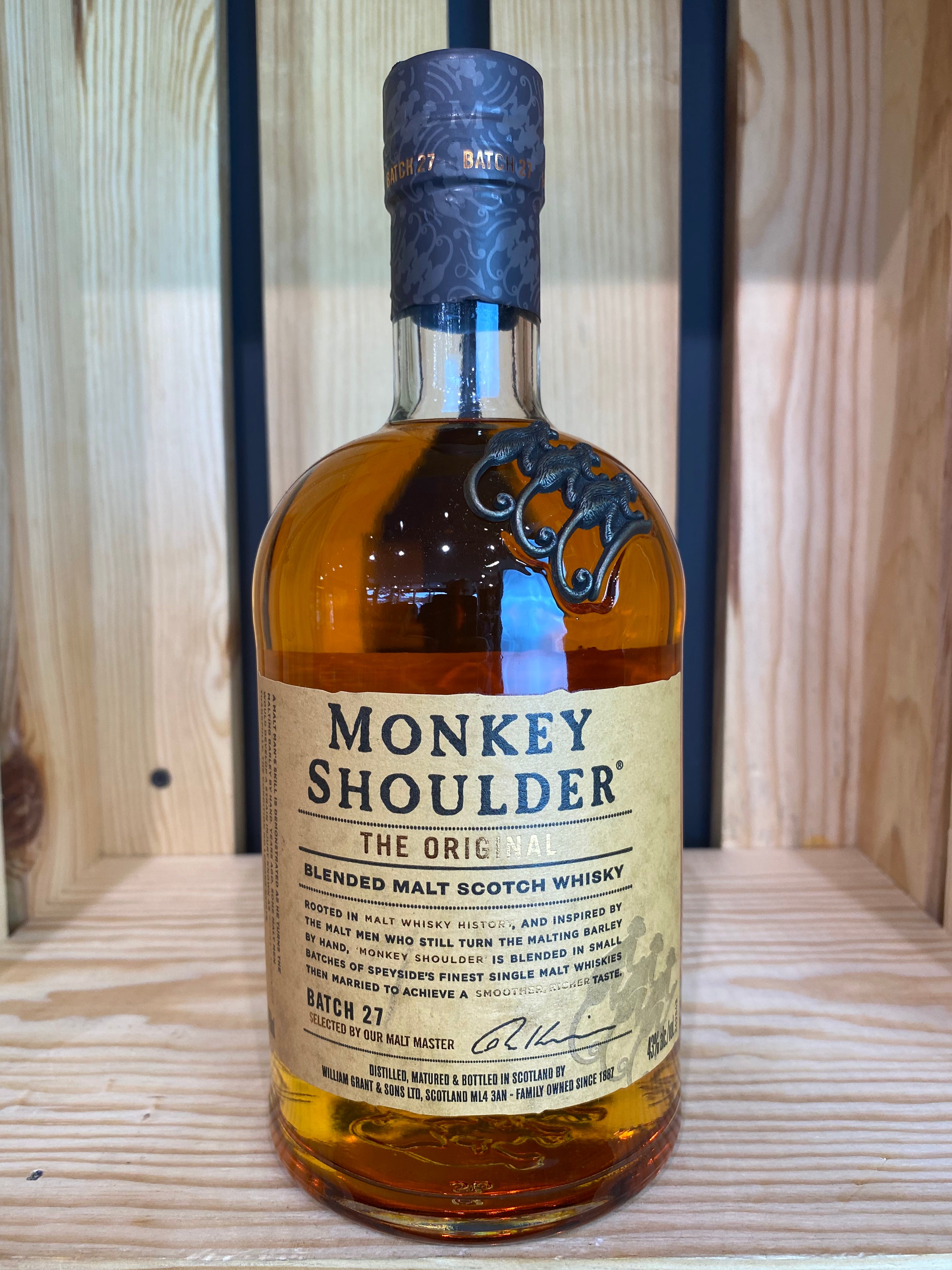 Monkey Shoulder Blended Malt Scotch – Craftbottlz