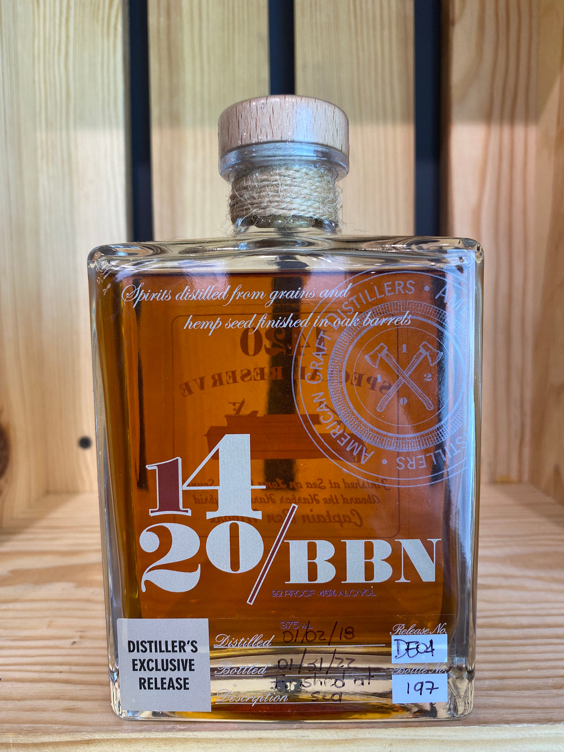 Sono 1420 Bourbon Distillers Release
