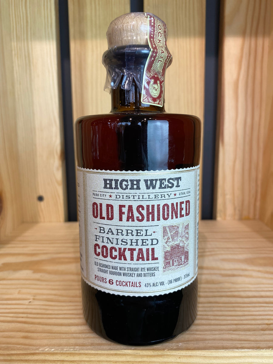 High West pre made Old Fashioned/375ml